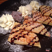 Gelato waffles