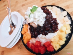 bingsu hoa quả