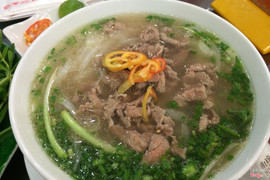 Phở tái bắp