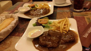 Beef steak sot BBQ