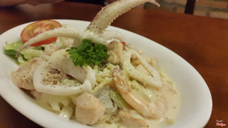 Seafood spaghetti 140k