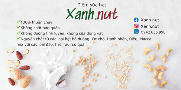 Đồ Chay - Sữa Hạt Xanhnuts