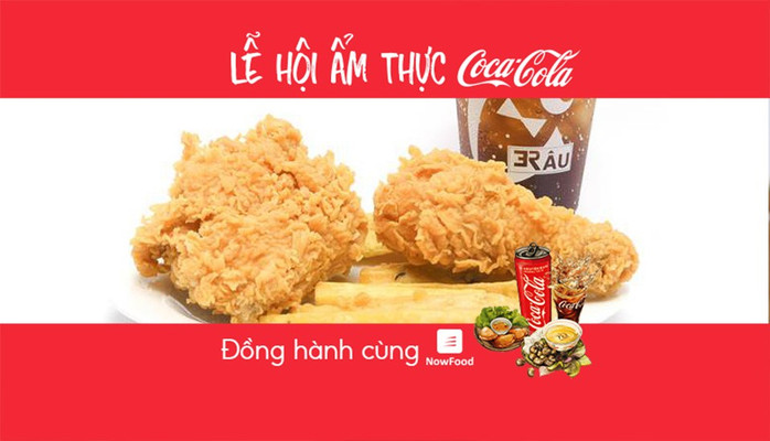 FoodFest - 3 Râu - Gà Rán, Pizza & Trà Sữa - Âu Cơ - NowFoodxCoca-Cola