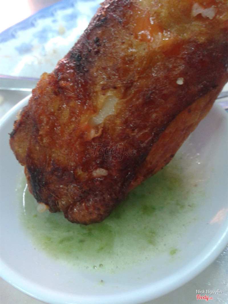 Gà giòn chấm muối ớt xanh