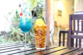 cocktail + Trà đào