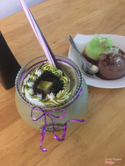 Đá xay matcha socola