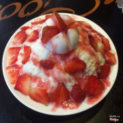 bingsu dâu