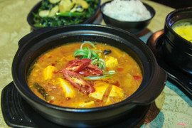 Canh kim chi