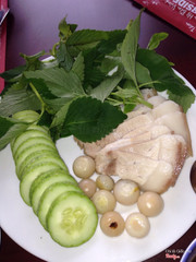 Thịt luộc cà pháo