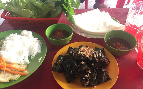 Bánh xèo nem nướng 