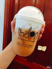 Black tea macchiato 20k