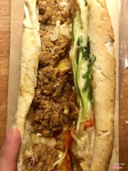 Bánh mì bò nướng phomai