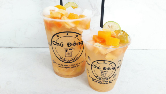 Chú Đông - Trà Đào & Cocktail Trái Cây Nấu