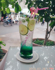 Soda bạc hà, the mát, dùng ok. 