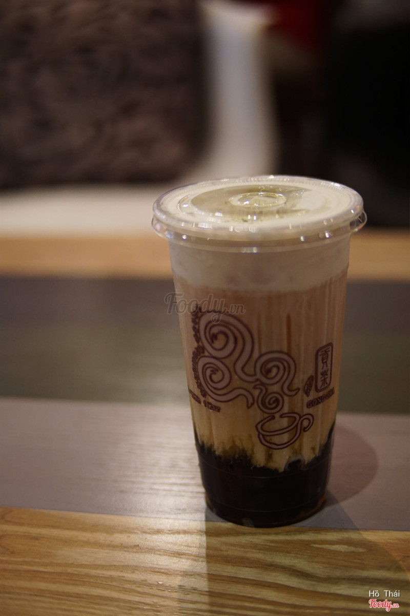 lục trà gong cha vừa ngọt vừa béo :v