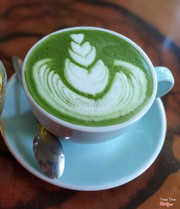 Matcha latte ..