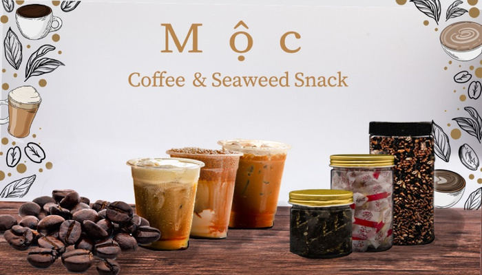 Mộc Coffee & Seaweed Snack - Coffee Muối - Tô Hiến Thành