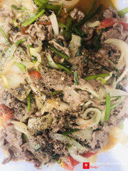 Bò xào củ hành
