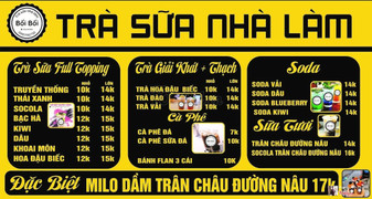 Menu của cửa h&#224;ng