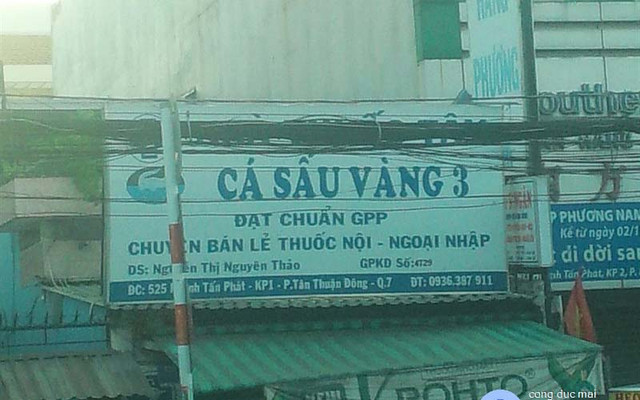 Nhà Thuốc Cá Sấu Vàng 3 - Huỳnh Tấn Phát