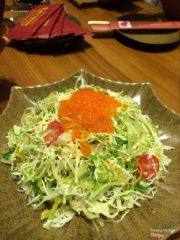 
salad trứng cua