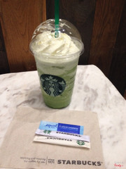 Green tea cream frapp - 105K