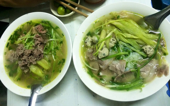 Bún Mọc, Riêu, Sườn Sụn