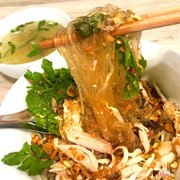 Miến gà trộn