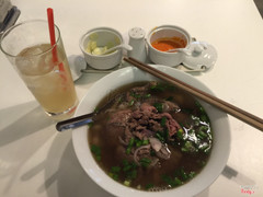 Phở bò - nước sả lá nếp 👍👍