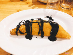 Bánh crepe chuối