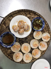 Bánh bèo + bánh ram ít