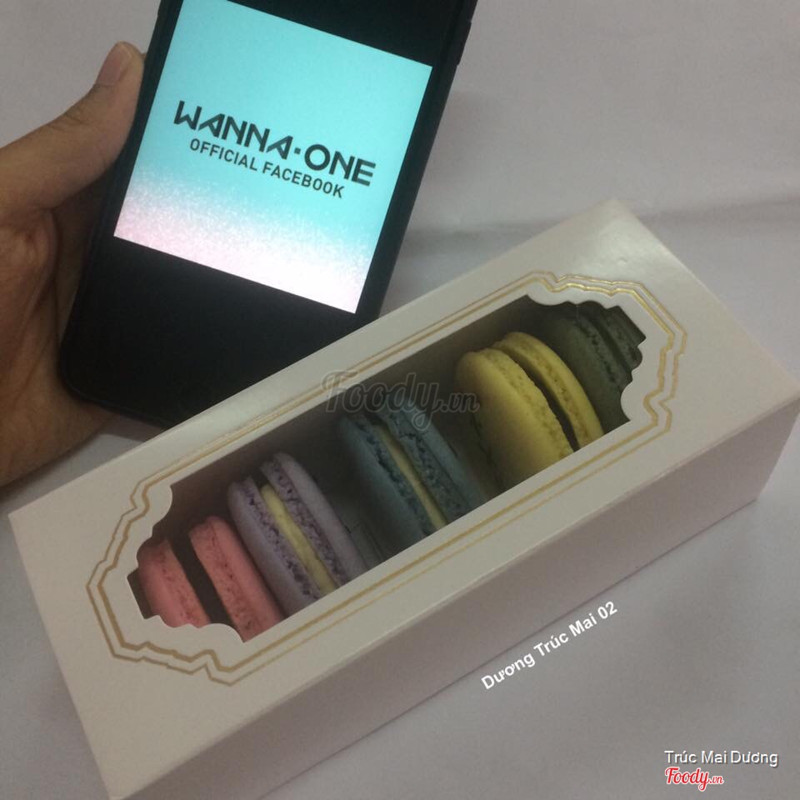 Macaron hộp 5 bánh