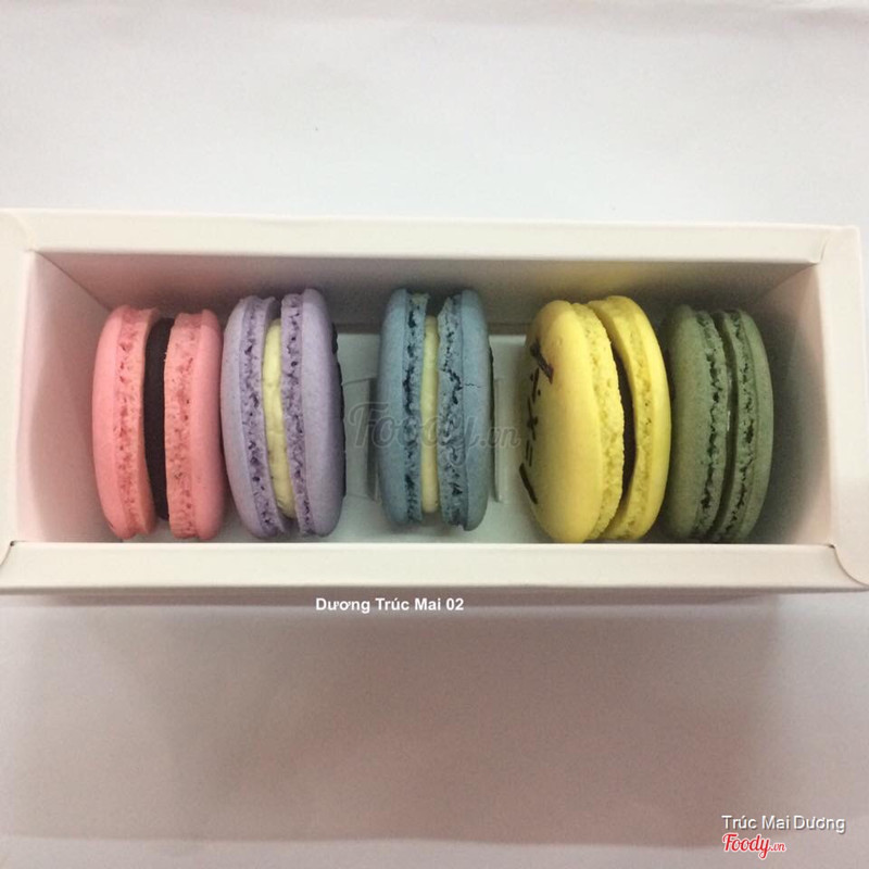 Macaron hộp 5 bánh