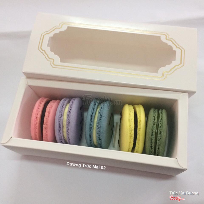 Macaron hộp 5 bánh 