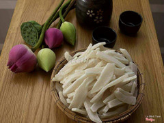 Mứt dừa hương vani
