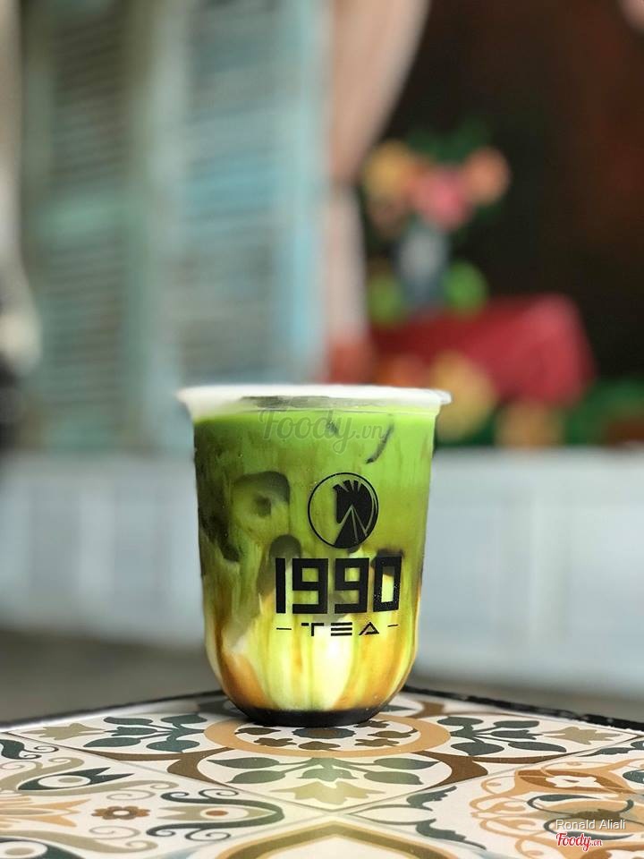 Sữa tươi matcha đường đen