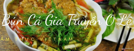 Bún cá khá ngon có vị chua chua cay cay- có dọc mùng kèm ăn rất thú vị