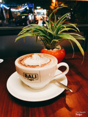 Capuchino of bali coffee