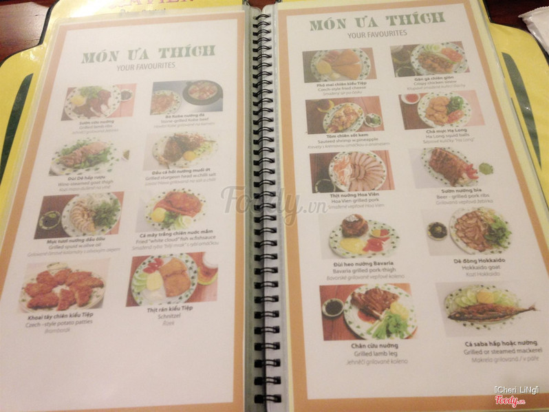 MENU HOA VIÊN | Foody.vn