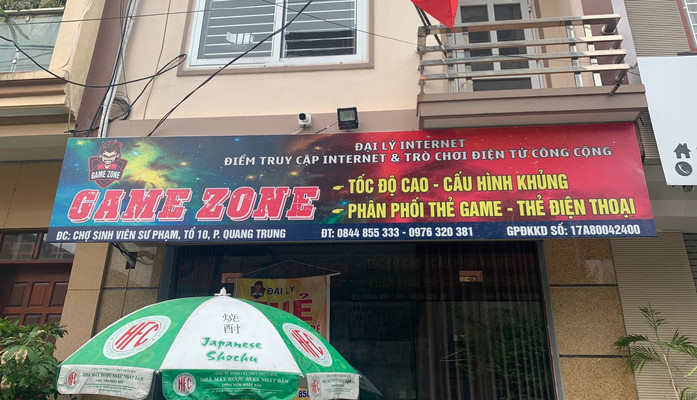 Game Zone - Internet - Quang Trung