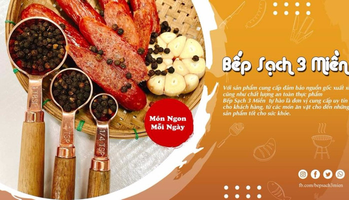 Bếp Sạch 3 Miền - Ăn Vặt Sạch - Võ Văn Kiệt