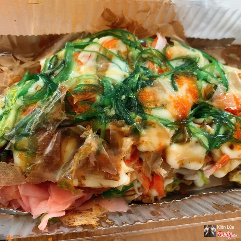 Bánh xèo Nhật full topping