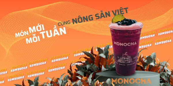 Monocha - Trà Kombucha, Nước Ép & Sữa Chua Uống - 62 Phan Tây Hồ