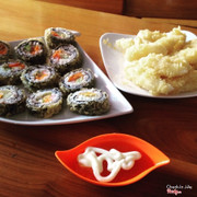 Fried Gimbap & Tteokbokki