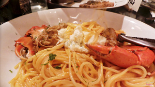 
Tomato Spaghetti with crab and Tomato sauce vị lạ và ngon - giá 210K