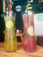 Mojito chanh dây+ mojito dâu