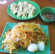 Bánh tráng trộn, bánh tráng bơ cuốn me 