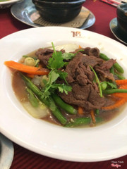 Bò xào rau củ