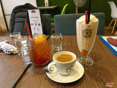 Trà đào ,trà gừng ,smoothies xoài 