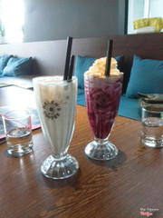 Yogurt Dừa * Chuối + Yogurt Việt Quất